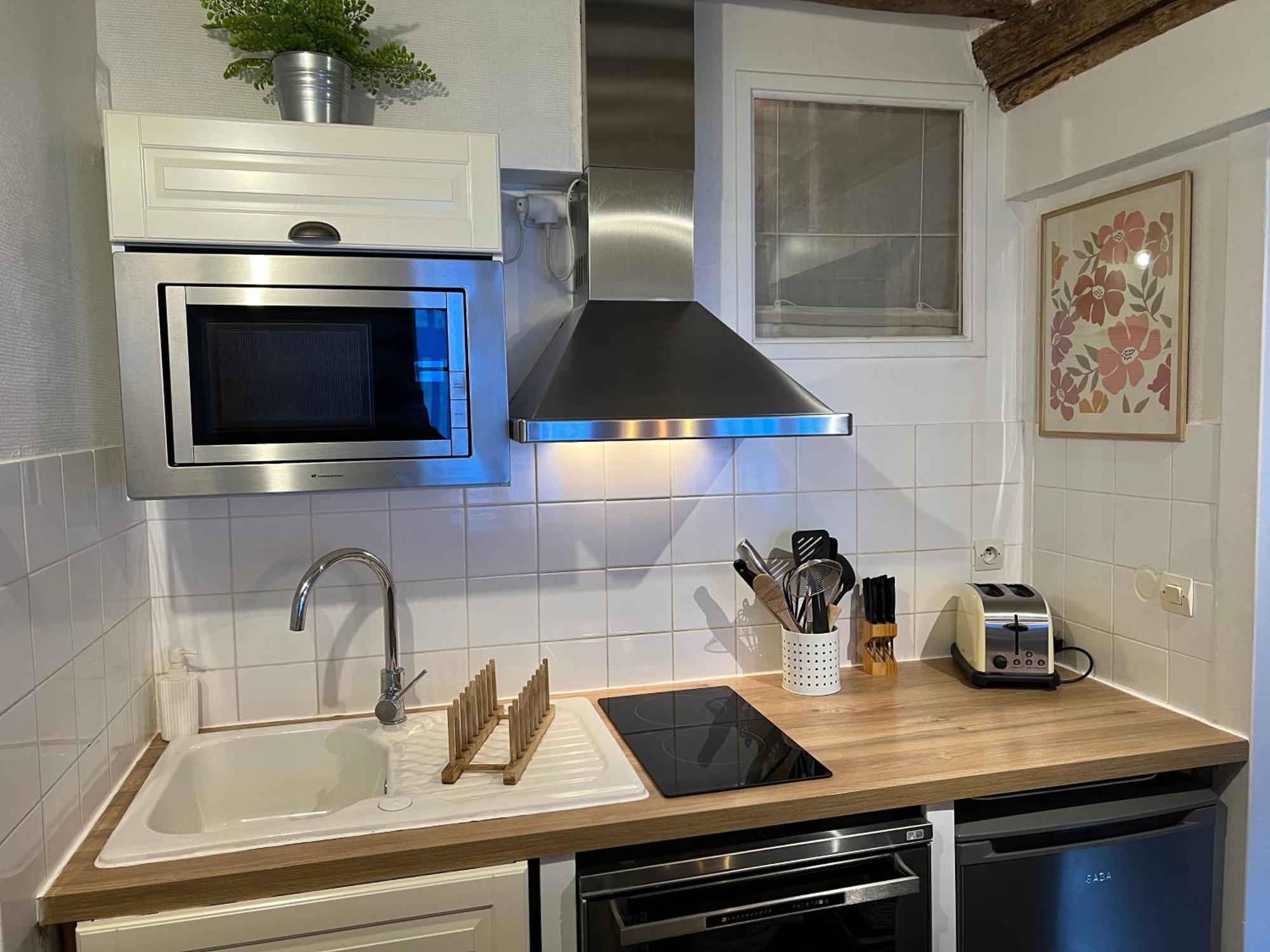 Une Pause Chez Julien, Appartement Lumineux Et Idealement Situe! Онфлер Екстер'єр фото